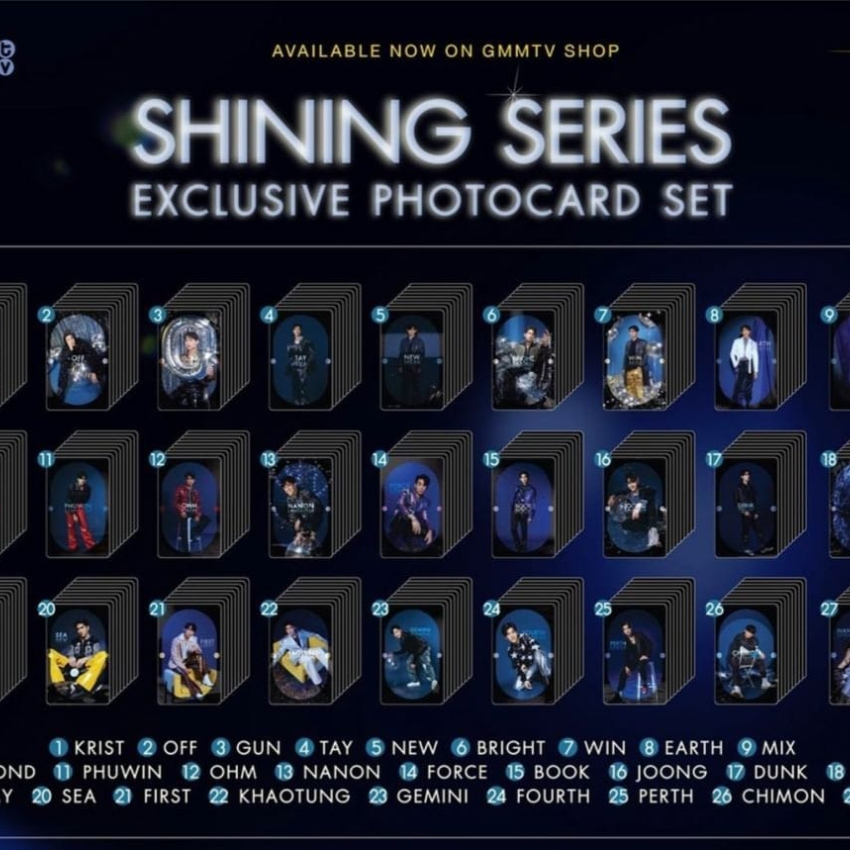 SHININGSHINING SERIES EXCLUSIVE PHOTOCARD SET SERIES EXCLUSIVE